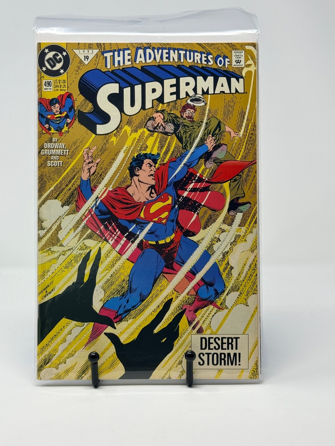 Le avventure di Superman #490 Ordway Grummett Scott DC Comics 1992