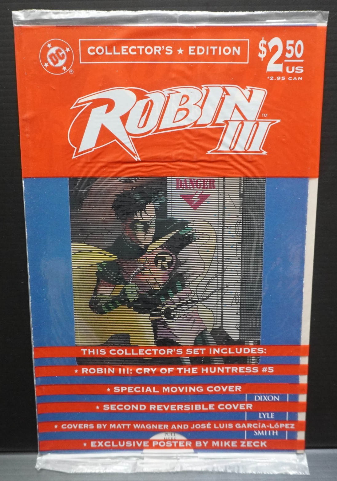 Robin III: Cry of the Huntress # 5 A (con poster) DC Collector's Edition Sigillato