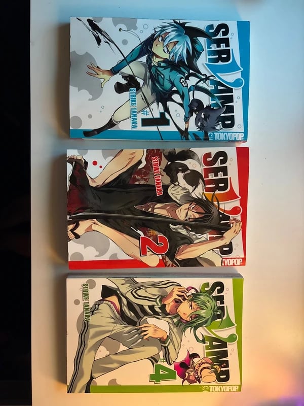 Servamp Band 1,2&4