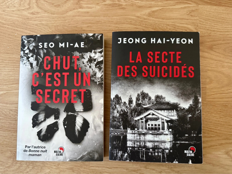 Livres Chut c’est un secret et la secte des suicidés