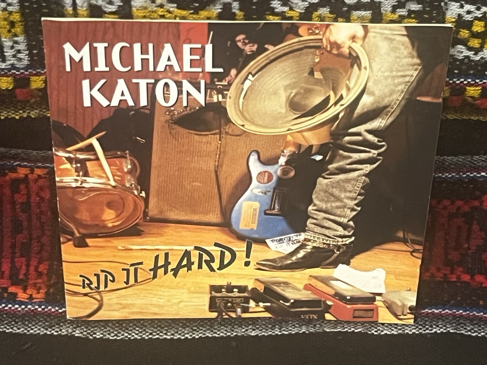 MICHAEL KATON Rip It Hard! CD blues rock 1994