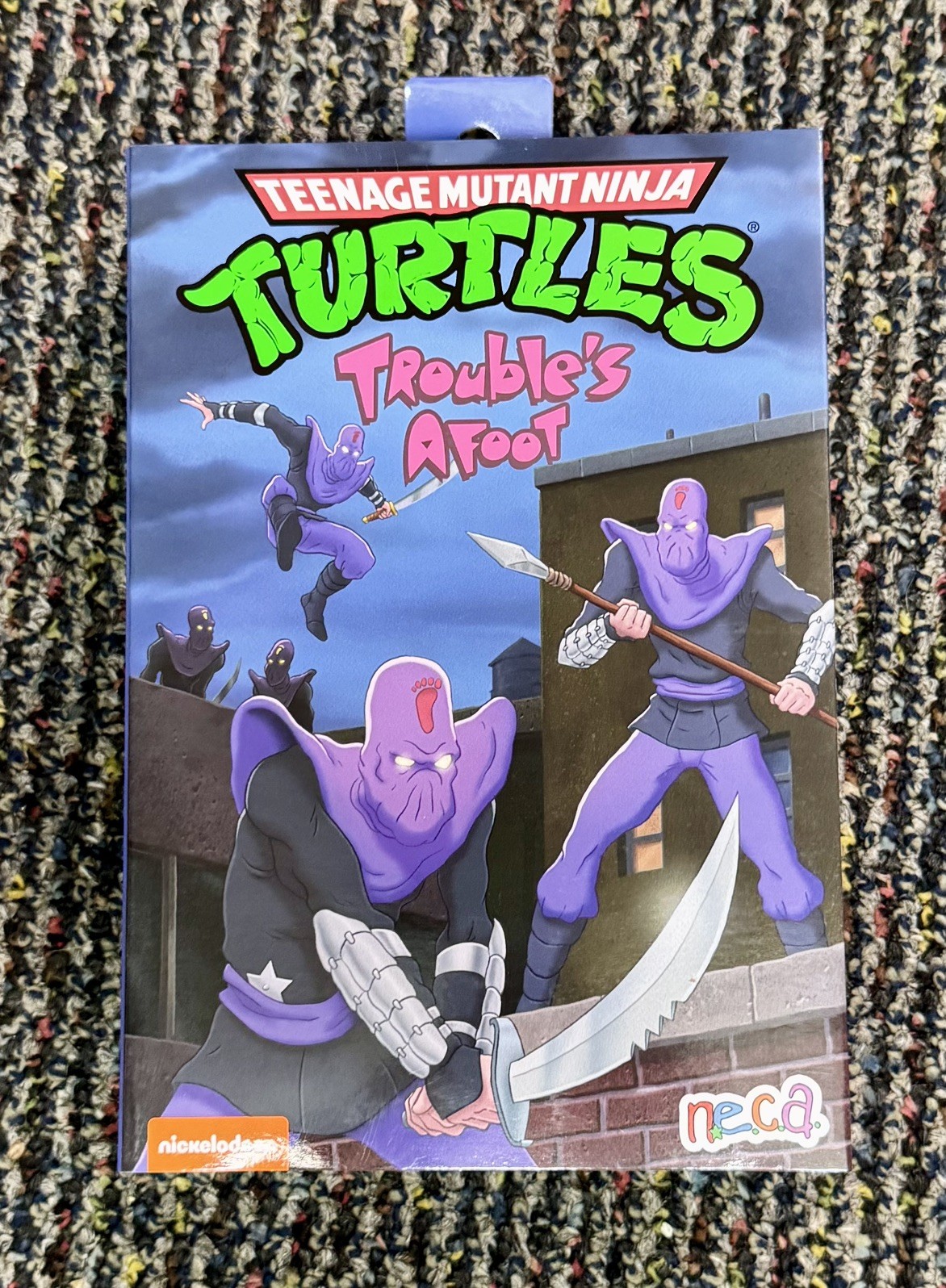 NECA TMNT Troubles A Foot Foot Soldier Ultimate Figure
