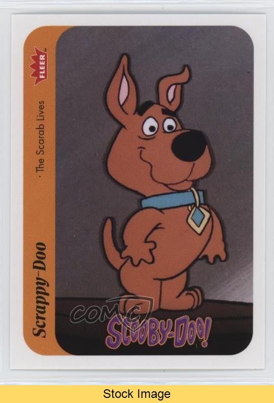 2024 Fleer Scooby Doo 1986-87 Basket All-Star Adesivi Scrappy-Doo LEGGI 0a8q