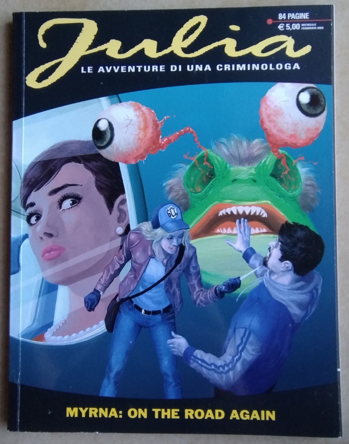 Julia Avventure di una criminologa n. 329 - Myrna: on the road again - 2026