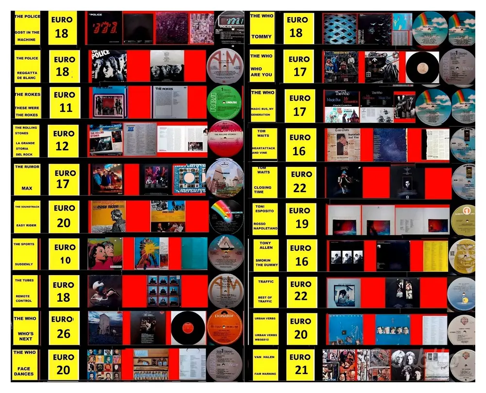 LP 33 G.-VINILI-POP/ROCK ANNI '70-'80