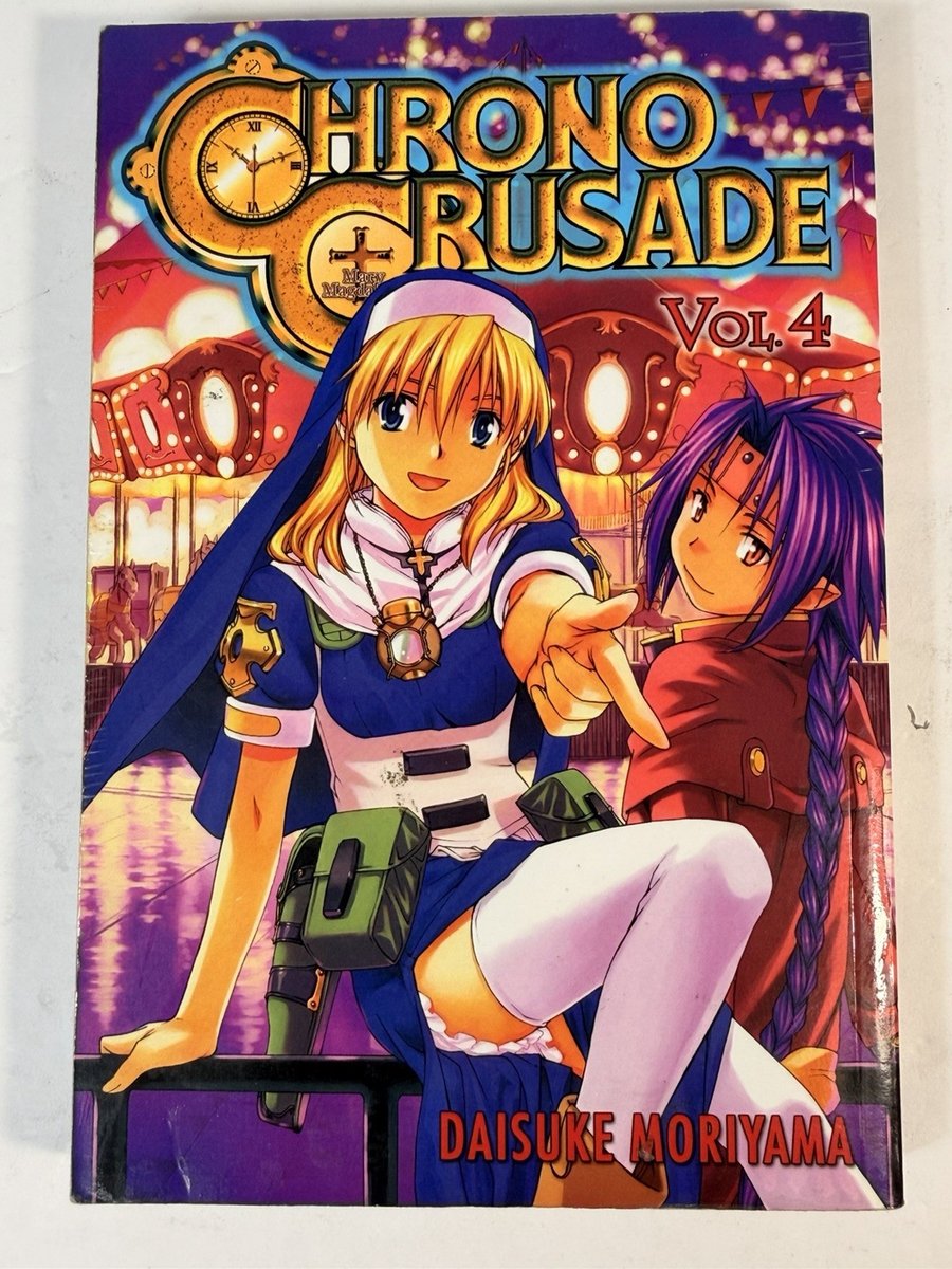 Chrono Crusade Volume 4 Paperback Manga di Daisuke Moriyama