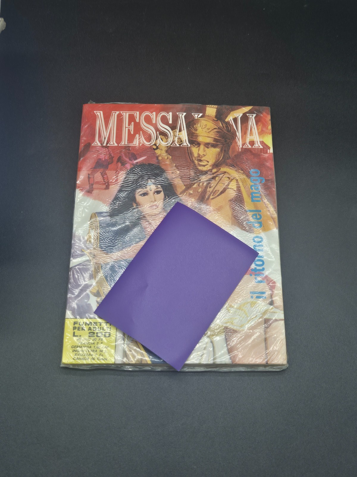 FUMETTO MESSALINA BLISTERATO ERREGGI  N   28 OTTIMO