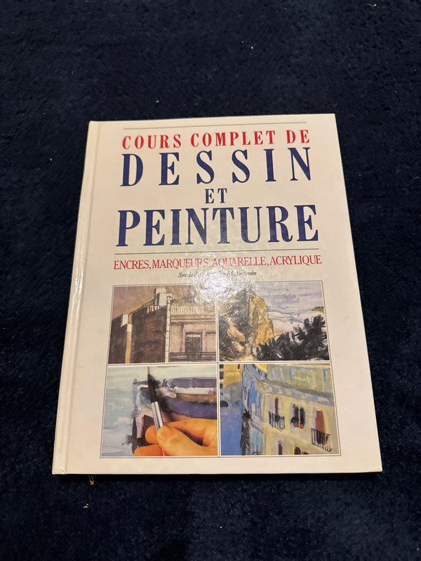 Livre, cours complet de dessin et peinture