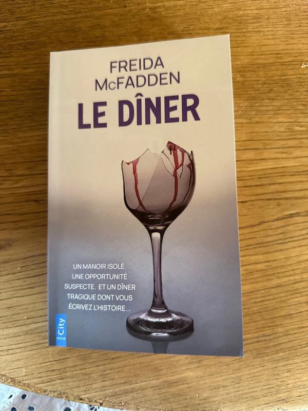 Livre le dîner freida mcfadden
