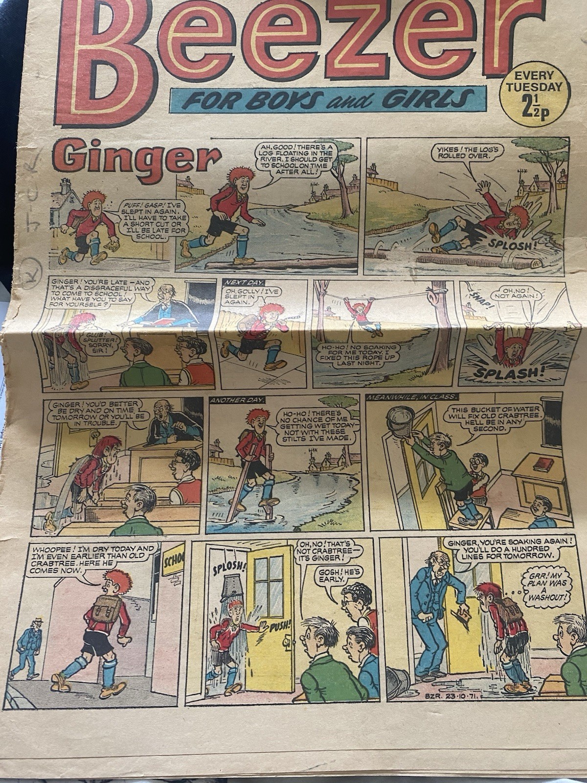Beezer Comic - #823 - 23 October 1971