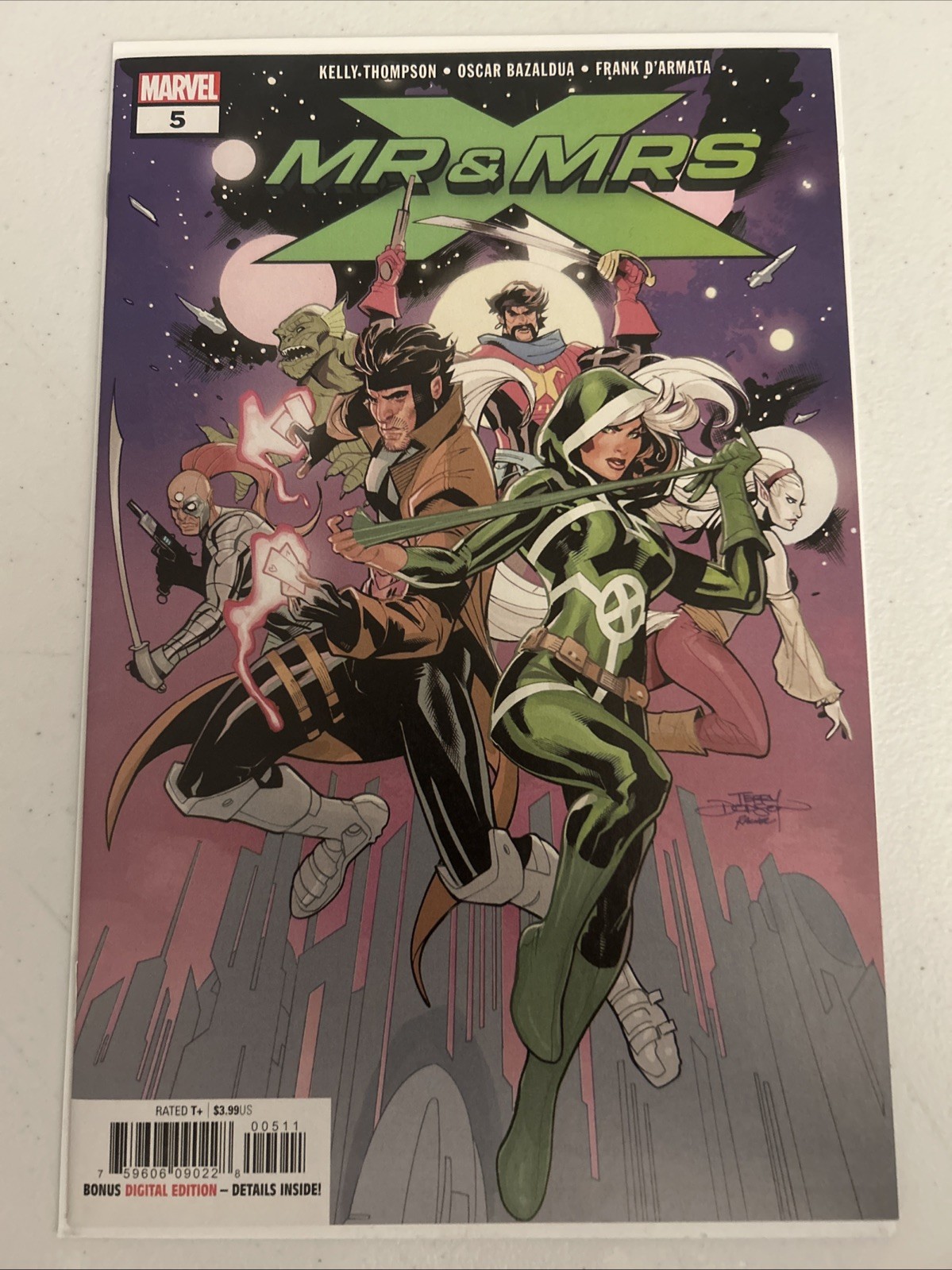 MR. & MRS. X #5 (2018) Gambit Rogue Kelly Thompson Marvel Comics