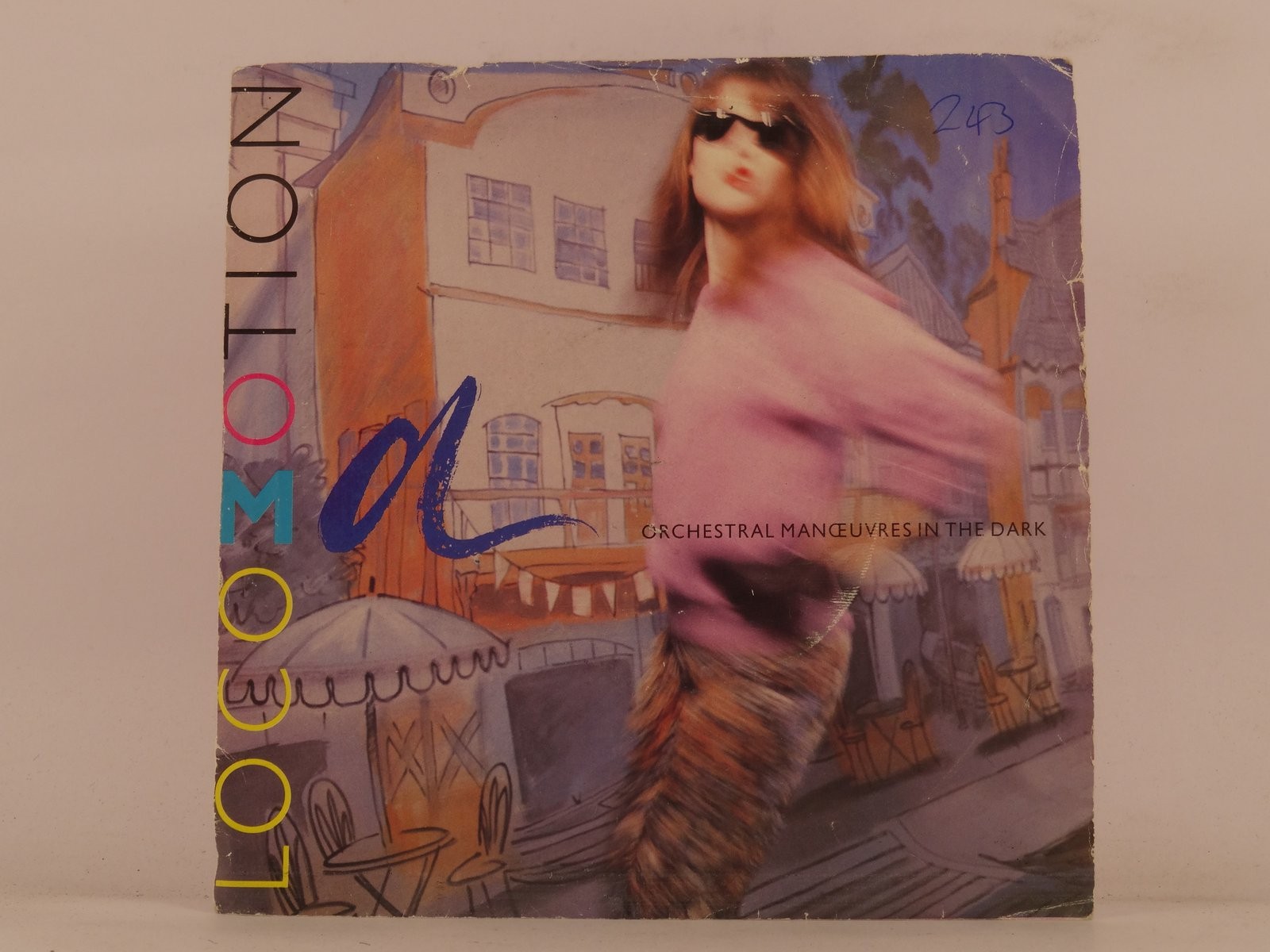 ORCHESTRAL MANOEUVERS IN THE DARK LOCOMOTION (131) 2 Track 7" Single including P