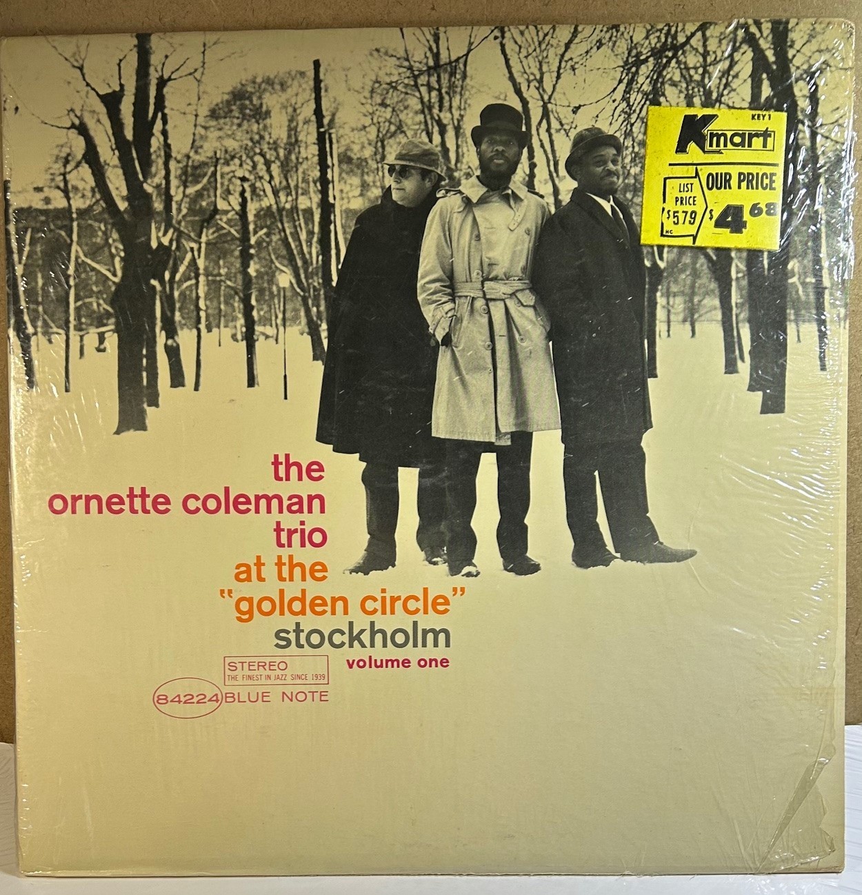 The Ornette Coleman Trio-vinyl-At the Golden Circle Stockholm-Vol 1