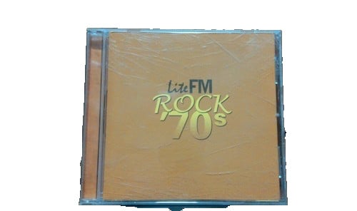 LITE FM : ROCK 70S (CD) DISC + CVR ART - NO CASE - LN