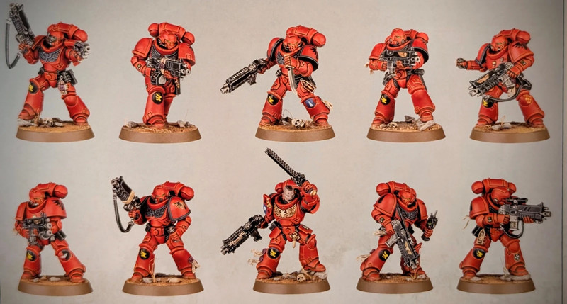 40K - 10 Intercessors Space Marines - Armageddon 2026 – NEUFS