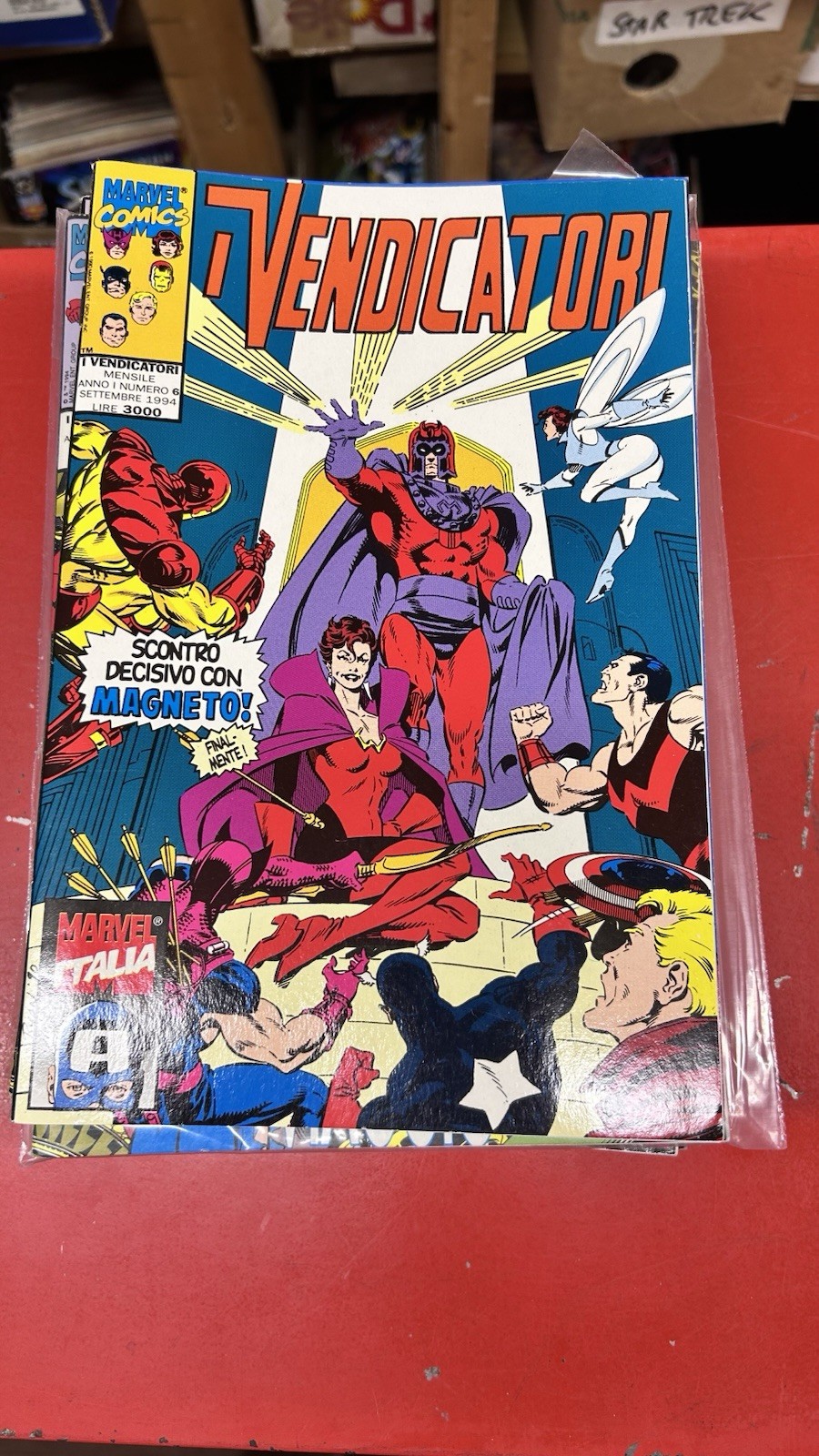 Marvel Italia I Vendicatori n. 6 Settembre 1994 fumetto numero singolo a colori