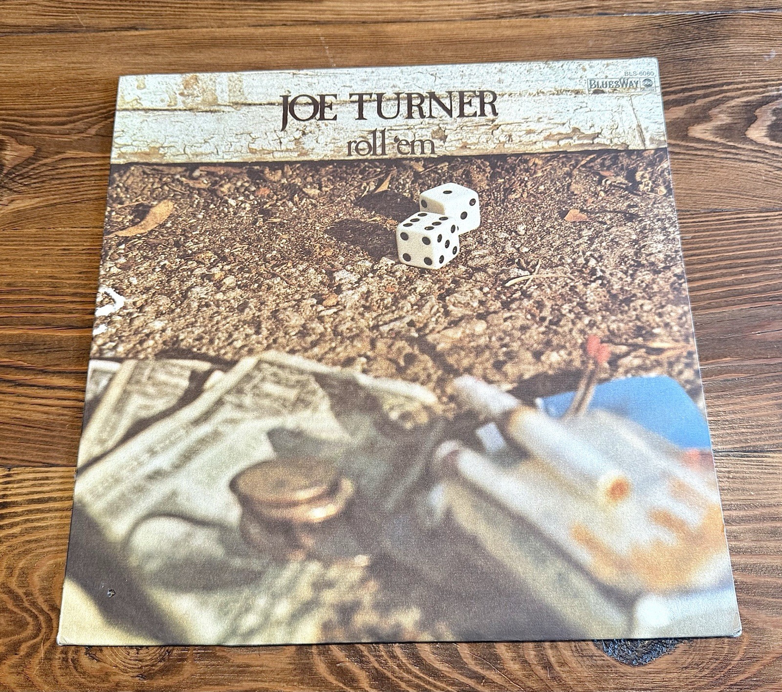 Big Joe Turner Roll 'Em LP Album Vinyl 1973 ABC/Bluesway BLS6060 Stereo