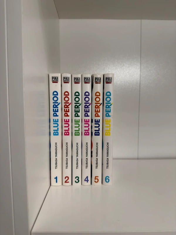 Blue Period Tomes 1 à 6 – Manga VF – Très bon état