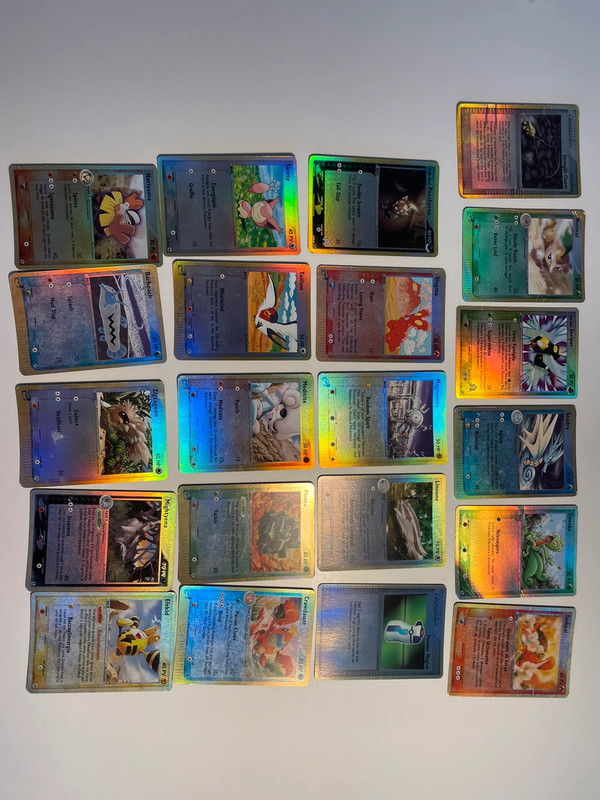 lotto pokémon vintage reverse holo
