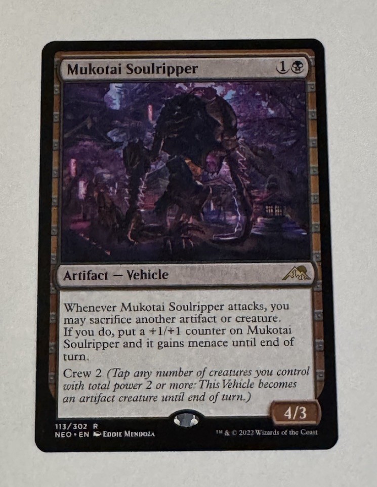 MTG Mukotai Soulripper - Kamigawa Neon Dynasty NM