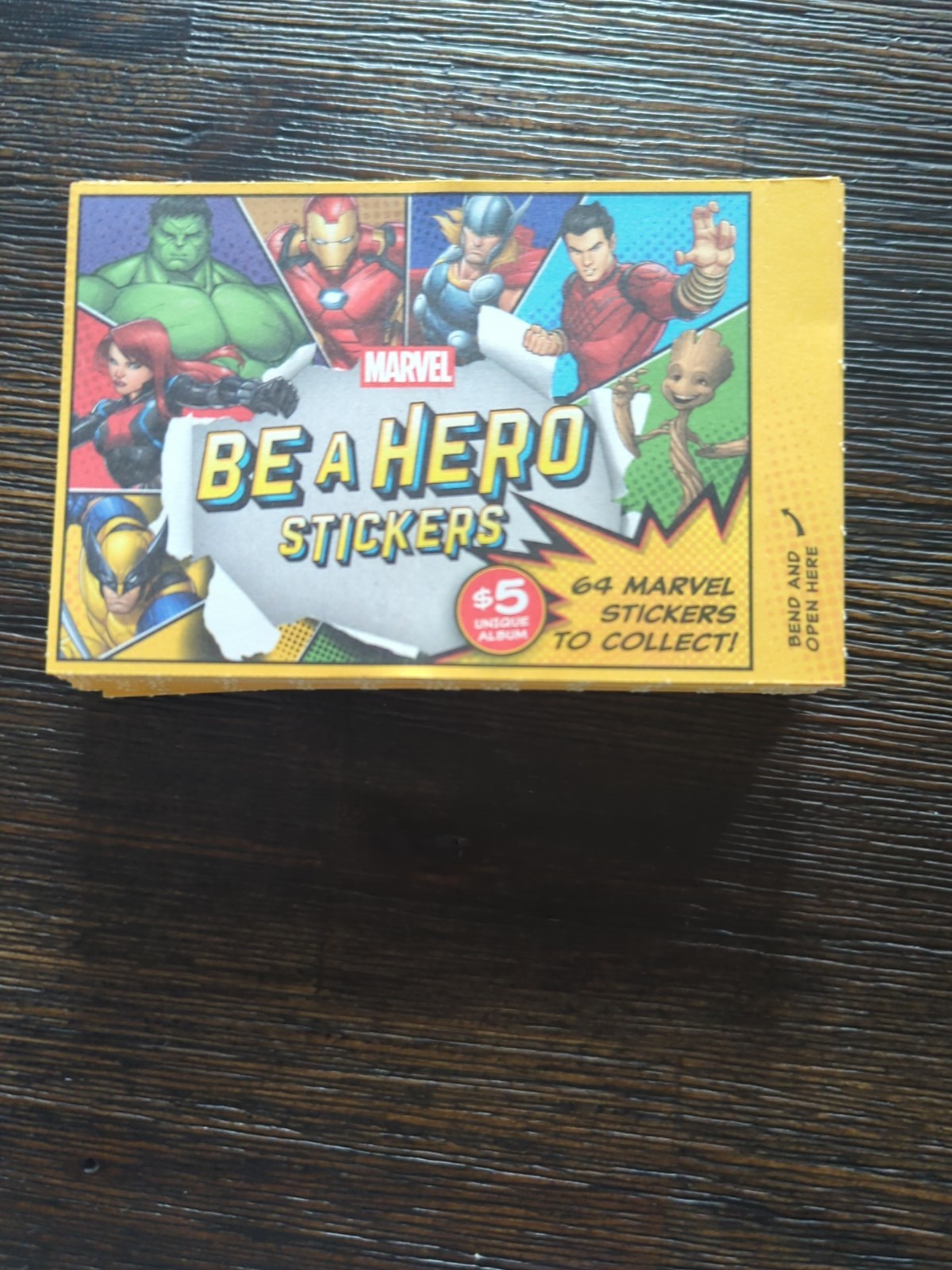Marvel Be A Hero Stickers (The Loblaw Universe) 29 Unopened Packs New