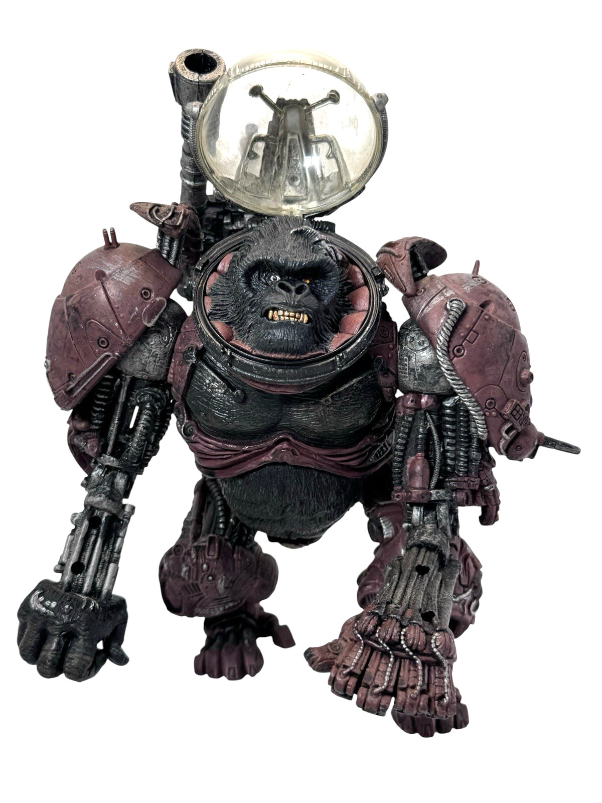 Modellino MCFARLANE 1999 Techno Spawn Code Red Series 15 Gorilla Robot LEGGI