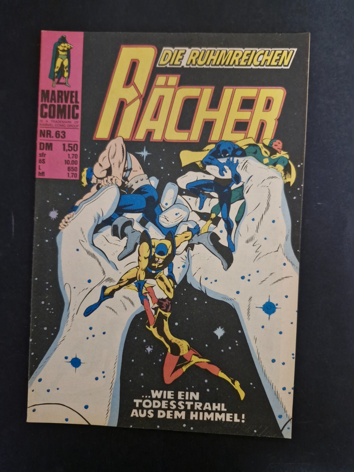 I Vendicatori fumetto n.63 (Willims Marvel) Z1