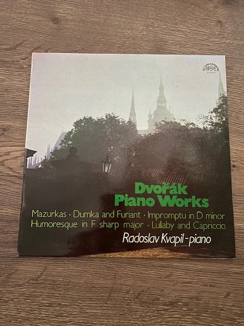 Dvorak piano works vinyl