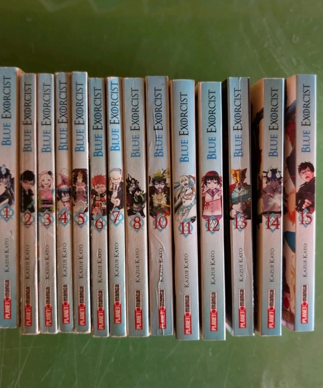 🔥Blue Exorcist🔥 - blocco di 15 volumi del famosissimo manga di Kazue Kato, edito da Planet Manga