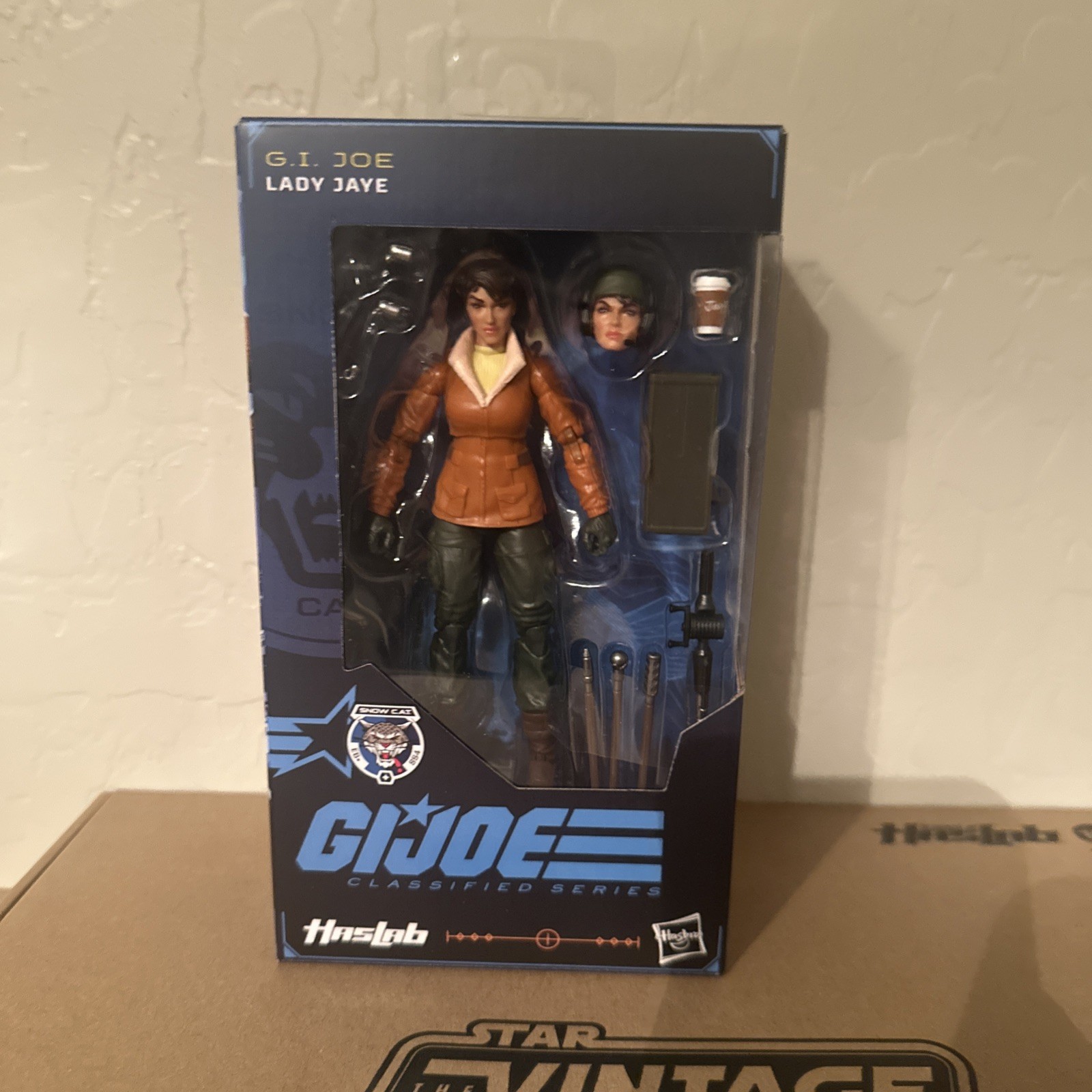 In mano! G.I. Modellino Joe Classified HasLab Snowcat Lady Jaye nuovo con scatola nuovo