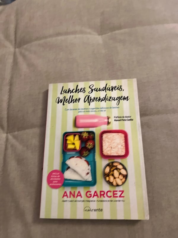 Livro lanches saudáveis melhor aprendizagem