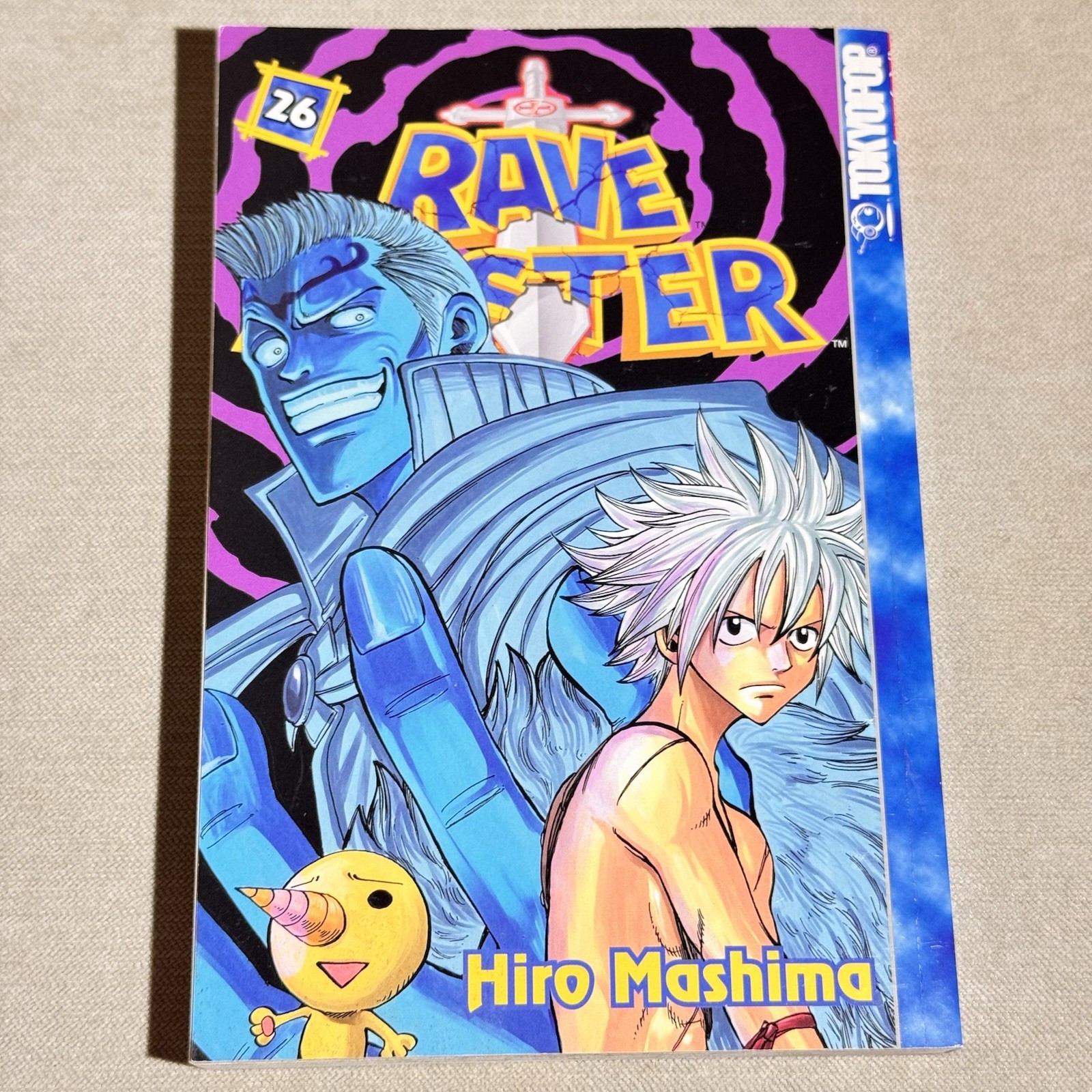 Rave Master Volume 26 Manga Hiro Mashima Tokyopop Prima Stampa [Inglese]