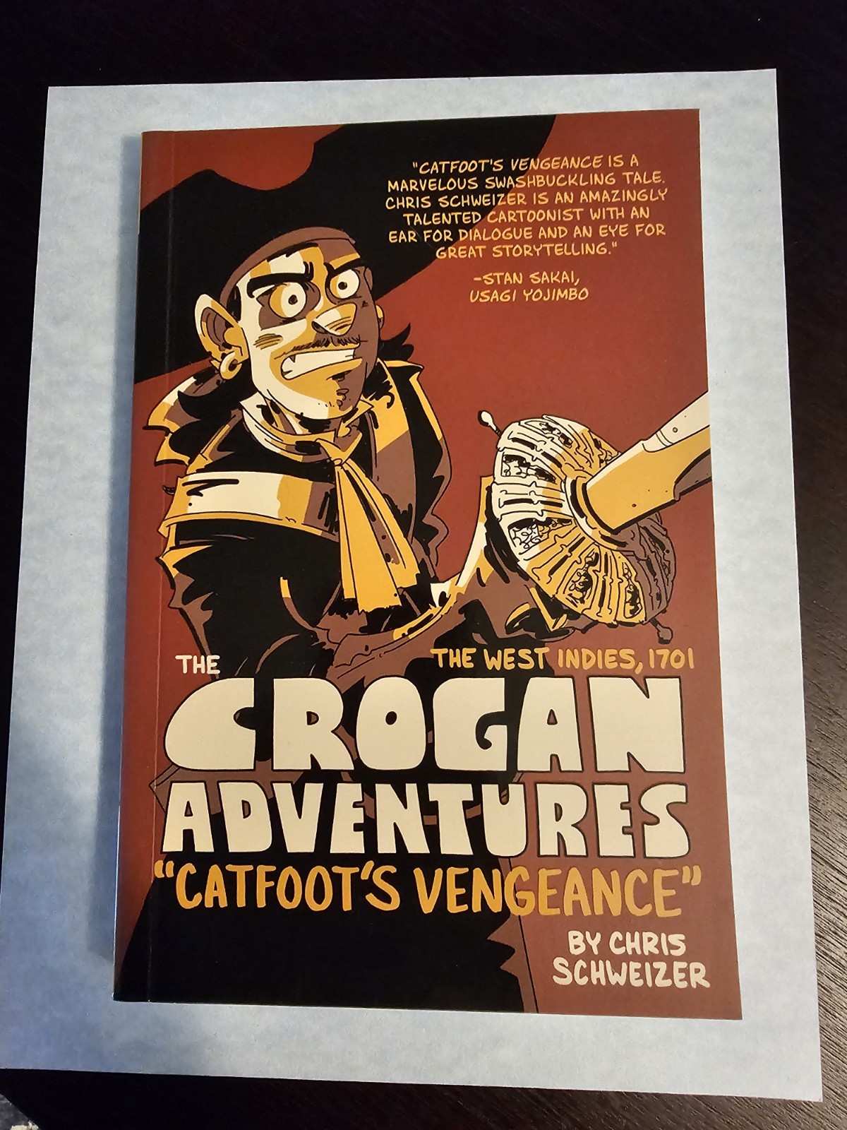 The Crogan Adventures Catfoot's Vengeance Chris Schweizer Oni Press Softcover
