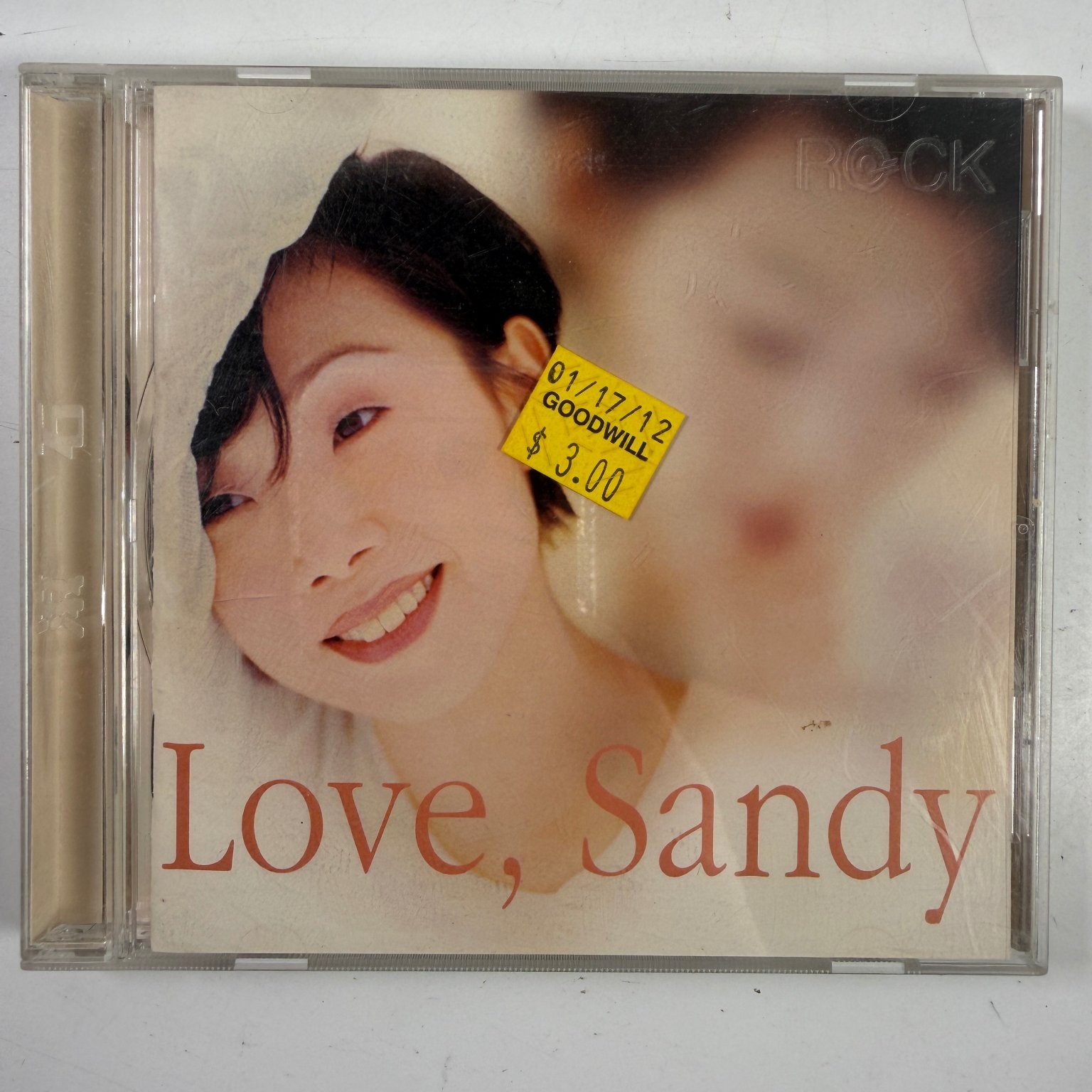 Sandy Lam Love, Sandy CD 1998 Mandopop Rock Records Taiwan Album