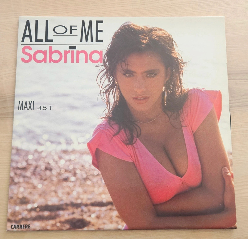 Vinyle maxi 45t Sabrina
