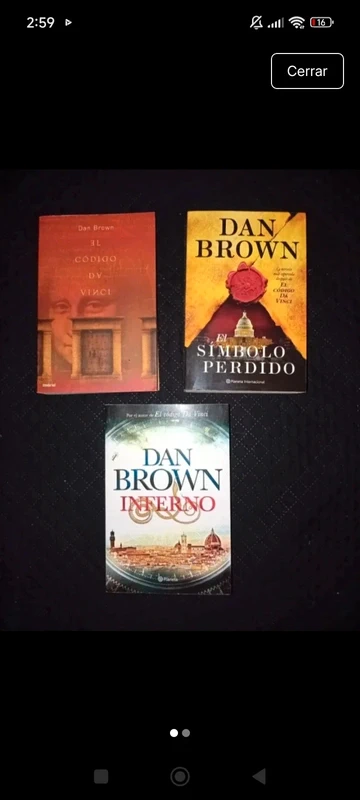 Libros Dan Brown