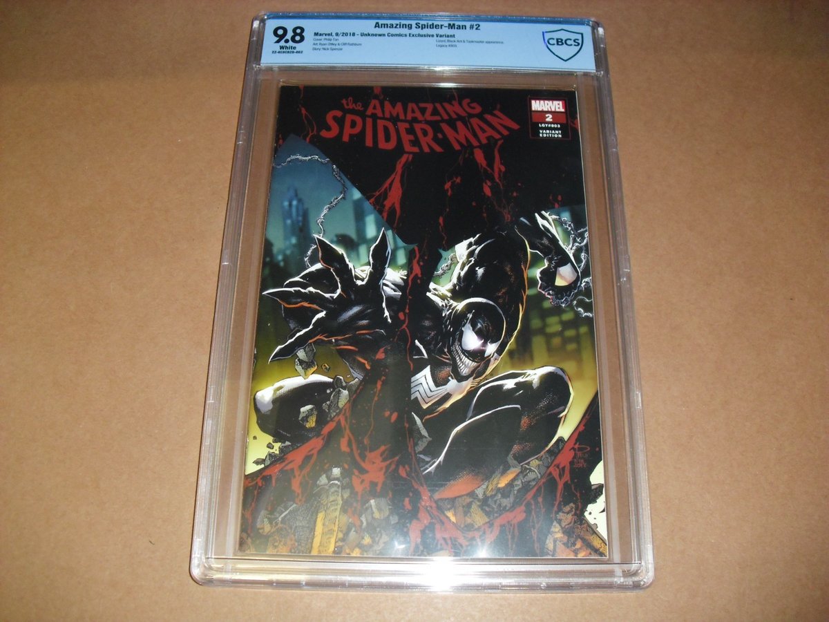 Amazing Spider-Man #2 Philip Tan variante CBCS 9.8 2018! Marvel sconosciuto quasi nuovo L113