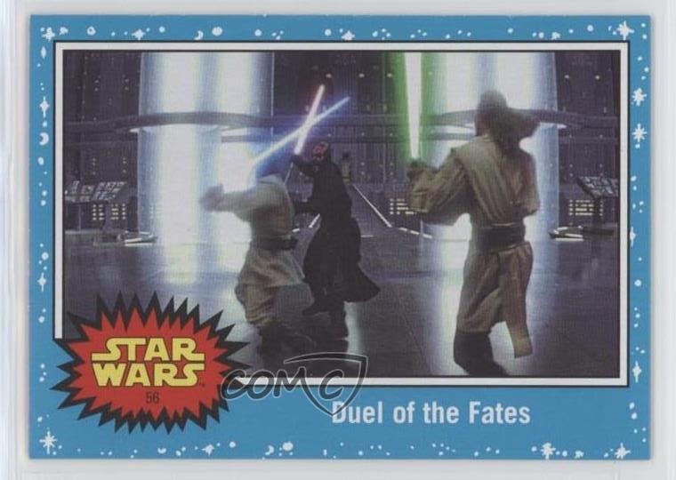2019 Topps Star Wars: Journey to The Rise of Skywalker Duel of the Fates #56 4r2