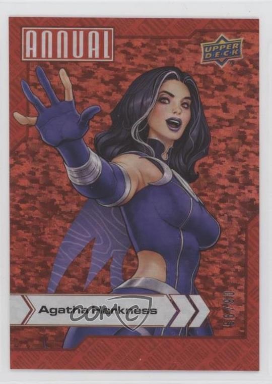 2022-23 Upper Deck Marvel Annual Red /90 Agatha Harkness #1 0ih4