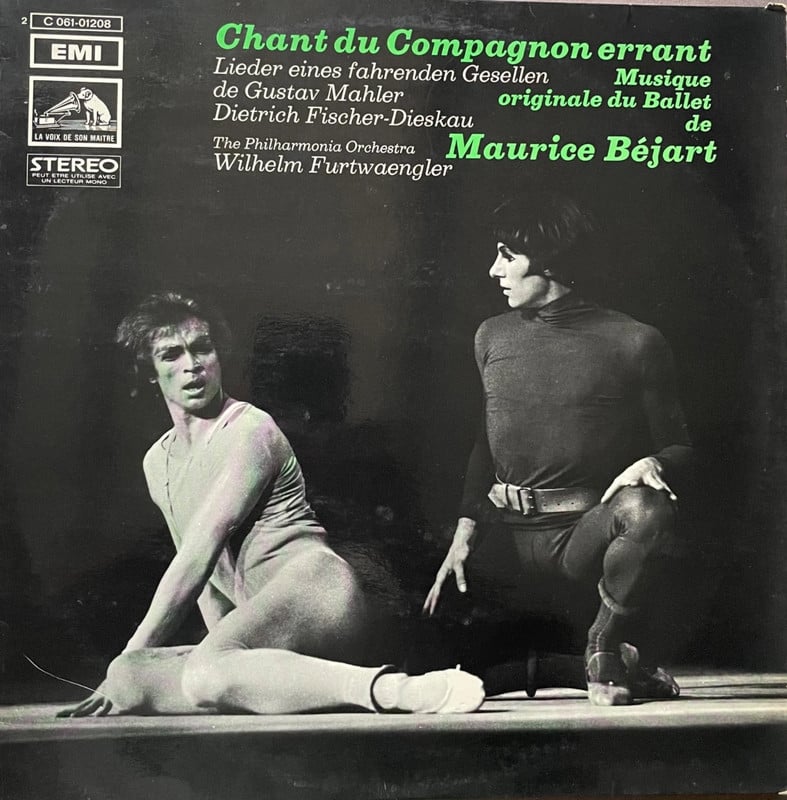 Vinyle 33T: Maurice Béjart: Noureev rudolf, Chant du compagnon errant