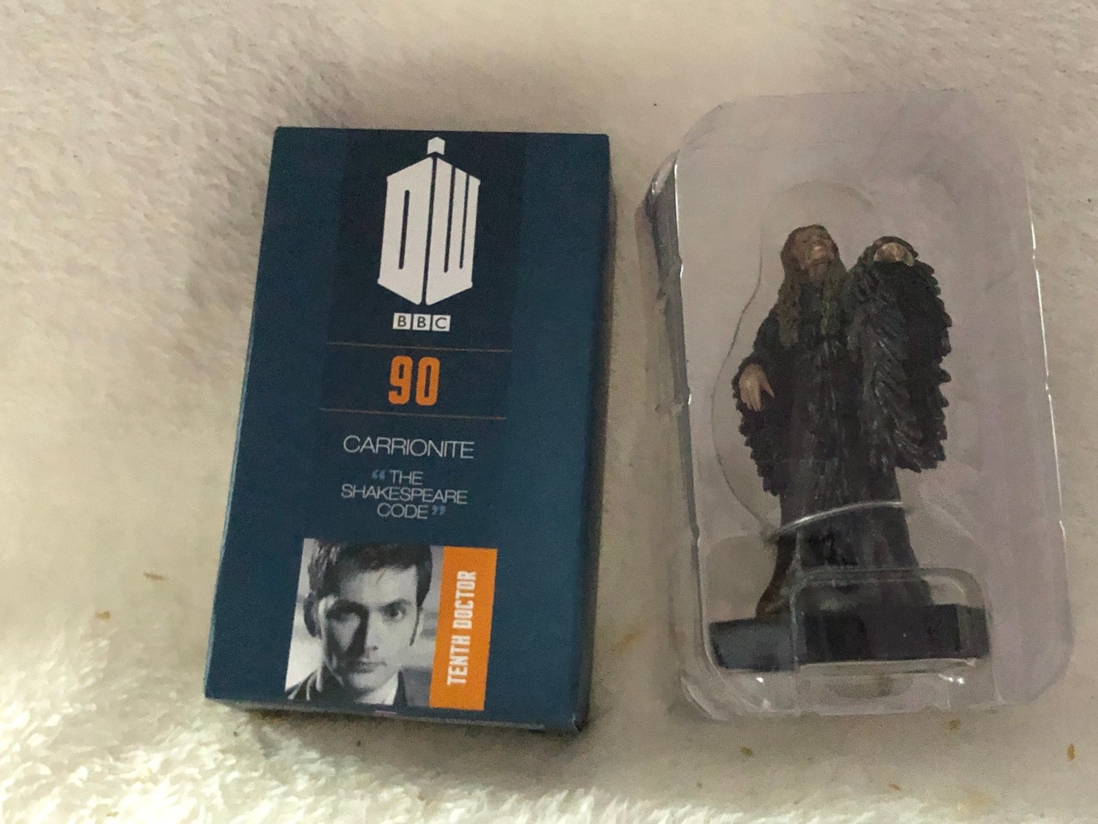 Eaglemoss Doctor Who Carrionite Statuina Il Codice Shakespeare Decimo Dottore