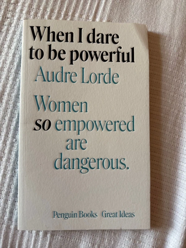 When I dare to be powerful