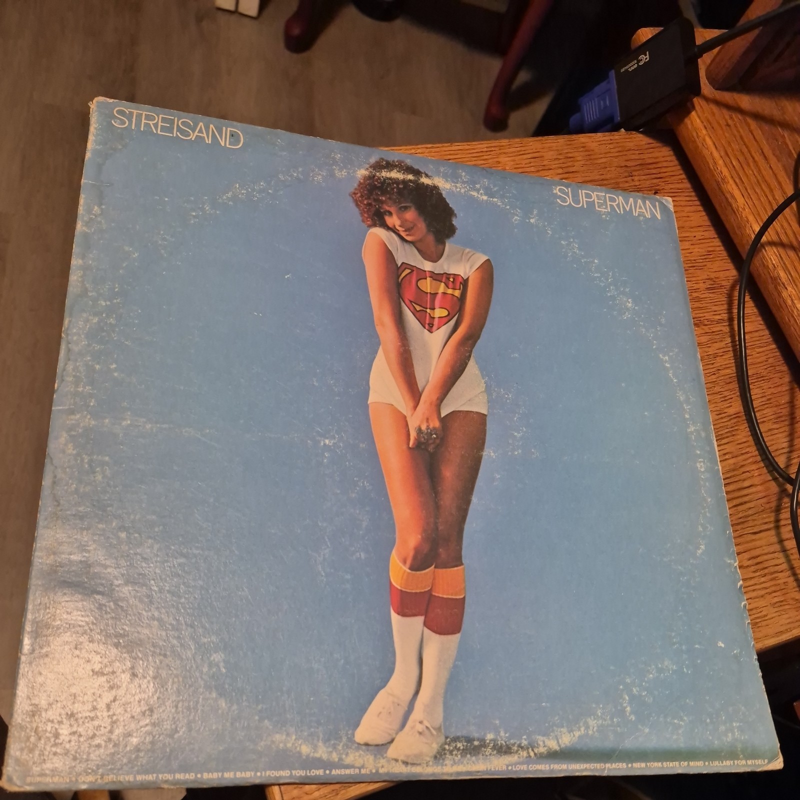 Barbra Streisand Superman Vinyl LP – 1977 Columbia Records – Pop Album