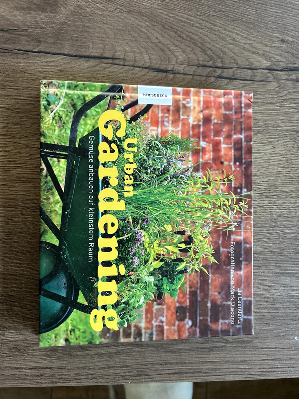 Buch über Gemüseanbau „Urban Gardening“ NEU