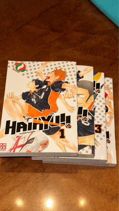 Manga Haikyuu! 1-4🏐