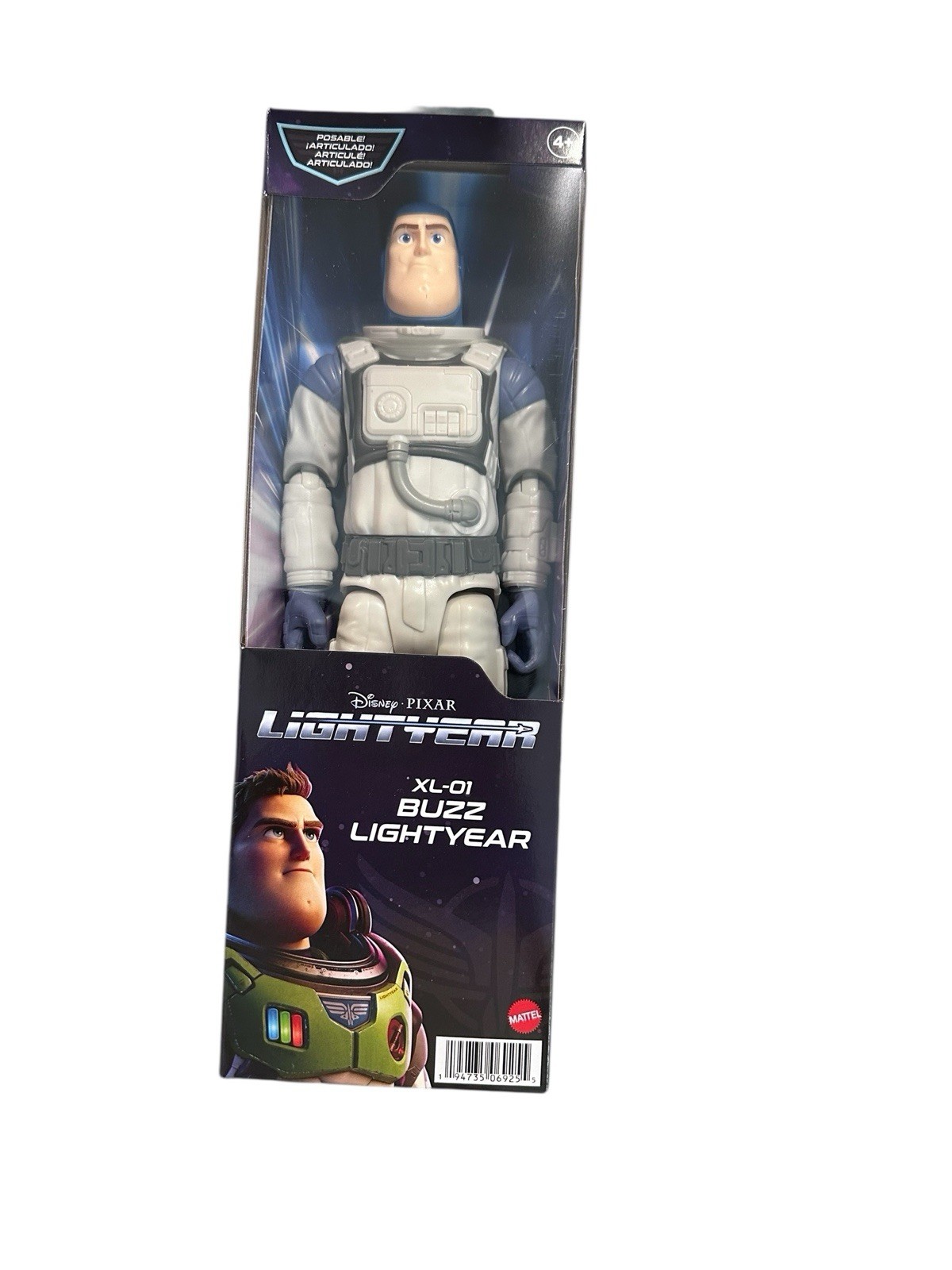DISNEY Pixar Buzz Lightyear Large 12” Posable 12"Action Figure XL-01 NEW IN BOX