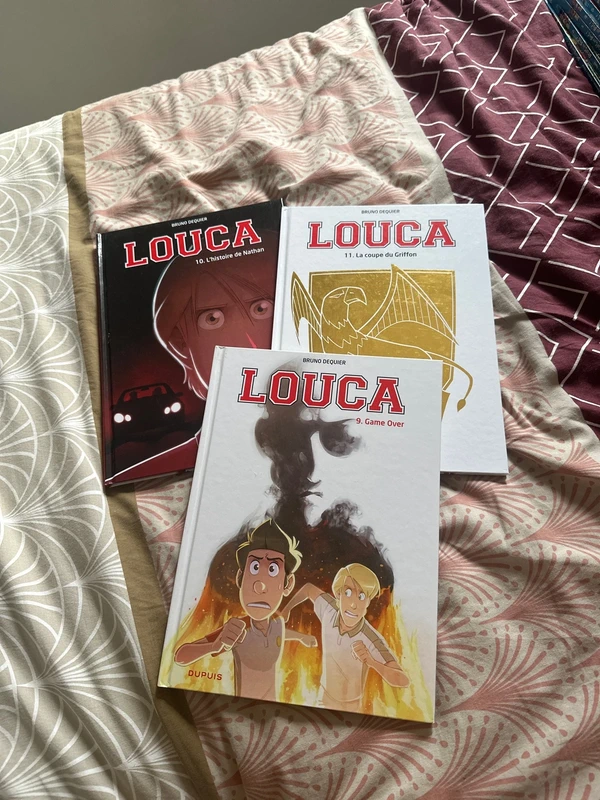 BD Louca lot de 3 livres