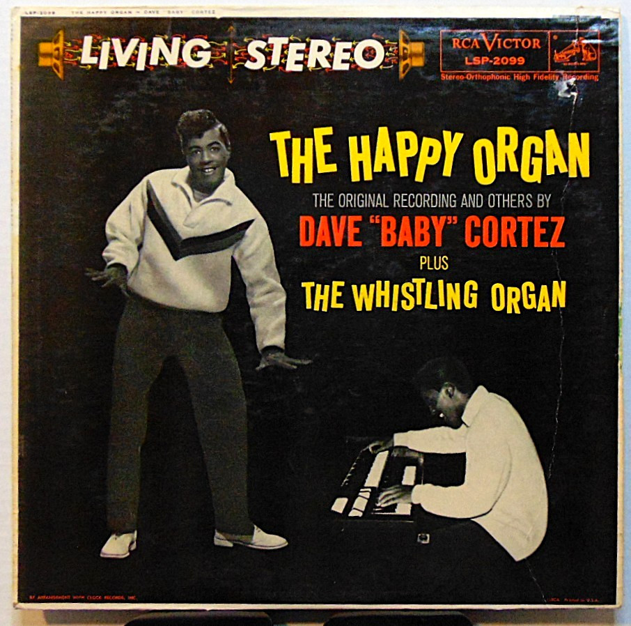 Dave "Baby" Cortez–The Happy Organ-1959 RCA Victor Living Stereo Jazz LP Record
