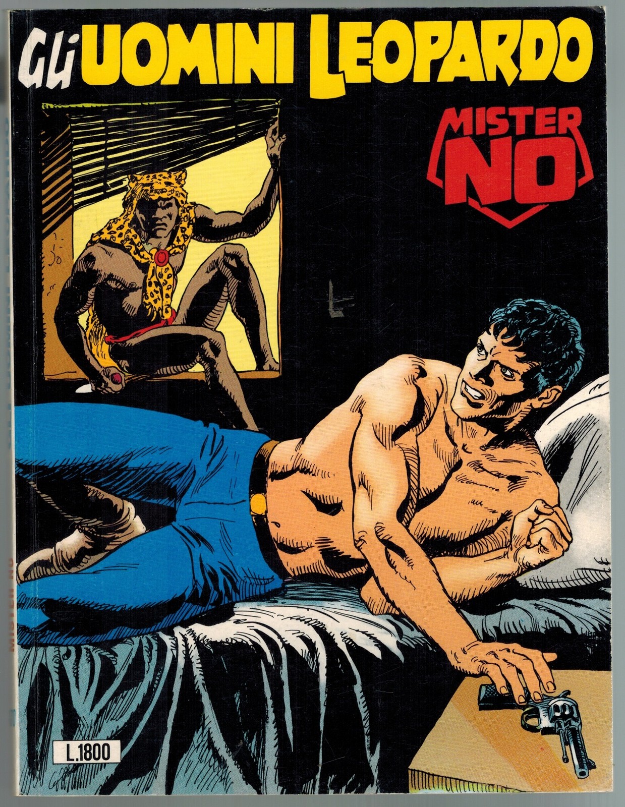 Mister NO 170 Gli Uomini Leopardo Bonelli 1989 Ongaro Bianchini