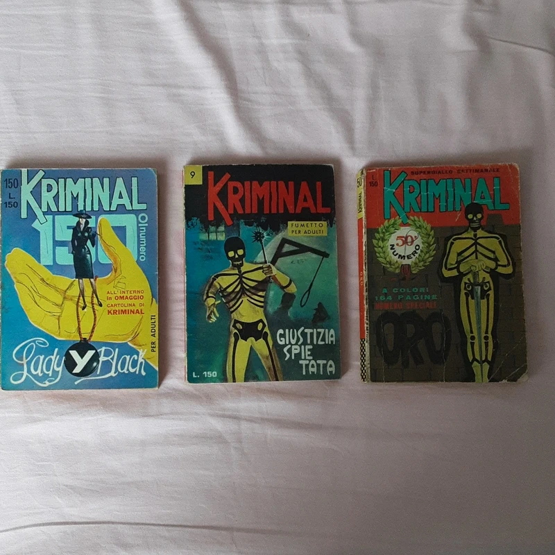 Lotto fumetti Kriminal